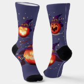 halloween socken (Gewinkelt)