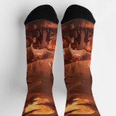 Halloween Socken (Oben)