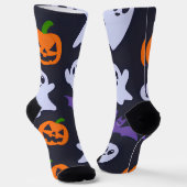 Halloween Socken (Gewinkelt)