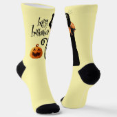 halloween socken (Gewinkelt)