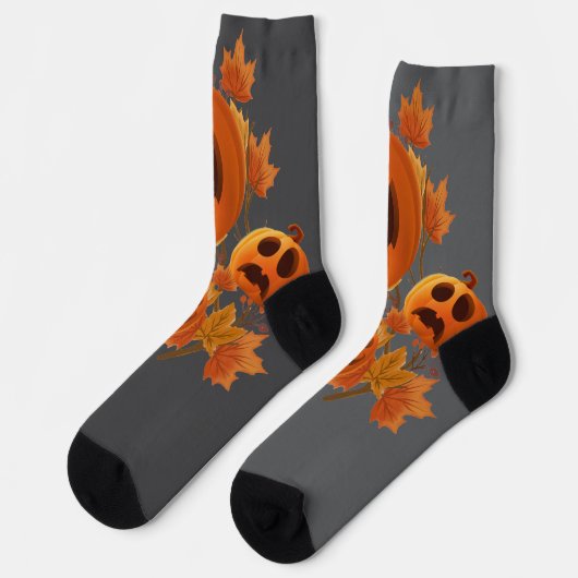 halloween socken (Linkes Detail)