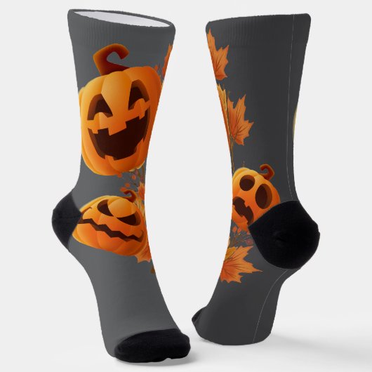 halloween socken (Gewinkelt)