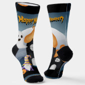 halloween socken (Gewinkelt)