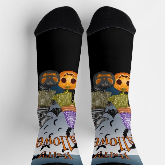 halloween socken (Oben)