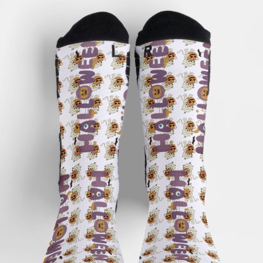 Halloween Socken (Oben)