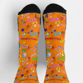 Halloween Socken (Oben)