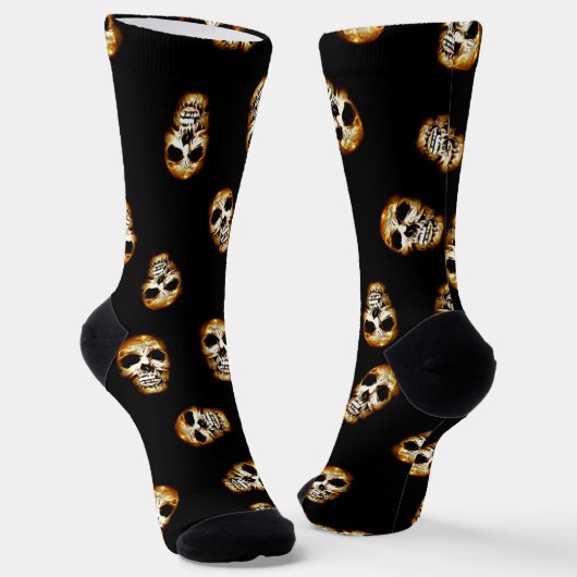 Halloween Socken (Gewinkelt)