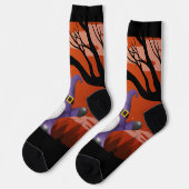 halloween socken (Linkes Detail)