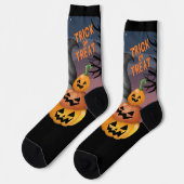 halloween socken (Linkes Detail)