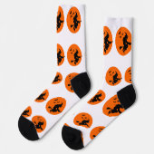 Halloween-Socken Socken (Linkes Detail)