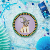 Halloween Soft Coated Wheaten Terrier Pappteller (Party)