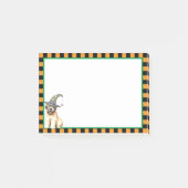 Halloween Soft Coated Wheaten Terrier Post-it Klebezettel (Vorderseite)