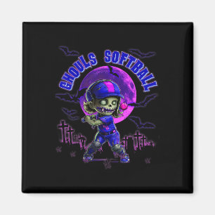 Halloween Softll für Mädchen Gruseliger Zombie Tt Magnet