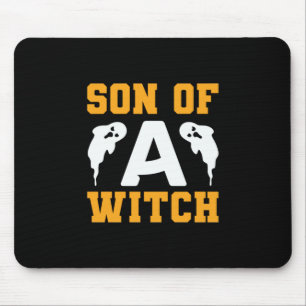 Halloween Sohn einer Hexe Geburtstag Mousepad