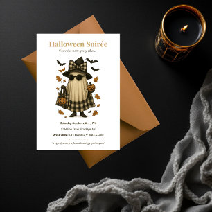 Halloween-Soirée Dark Elegance Einladung Gruseli
