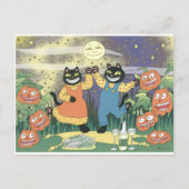 Halloween Soiree Postkarte (Vorderseite)