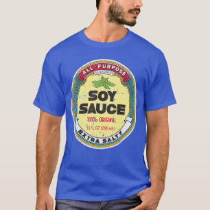 Halloween-Sojasauce Lustiges Gruppenessen Kostüm F T-Shirt