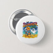 Halloween Sommer Button (Vorne & Hinten)