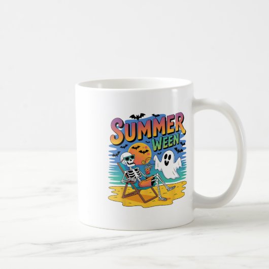 Halloween Sommer Kaffeetasse (Rechts)