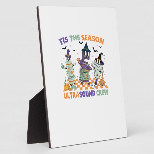 Halloween Sonography Retro Tis The Season Ultrasou Fotoplatte (Seite)