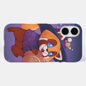 Halloween Space Panda Case-Mate iPhone Hülle (Rückseite (Horizontal))