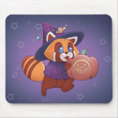 Halloween Space Panda Mousepad (Vorne)