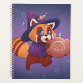 Halloween Space Panda Planer (Vorderseite)