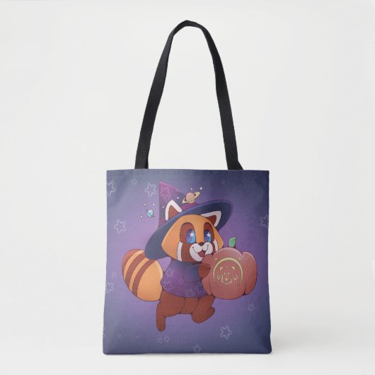 Halloween Space Panda Tasche (Vorderseite)
