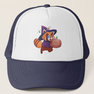 Halloween Space Panda Truckerkappe