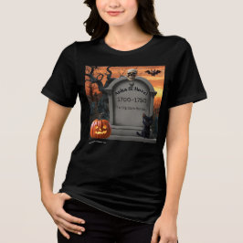Halloween-Spaß "Anita S Hovel" Tri-Blend Shirt