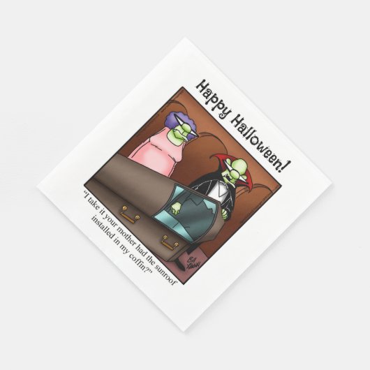Halloween Spaß Halloween-Party Napkins Serviette (Ecke)
