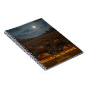 Halloween Spaß individuell anpassbar Notizblock (Rechte Seite)