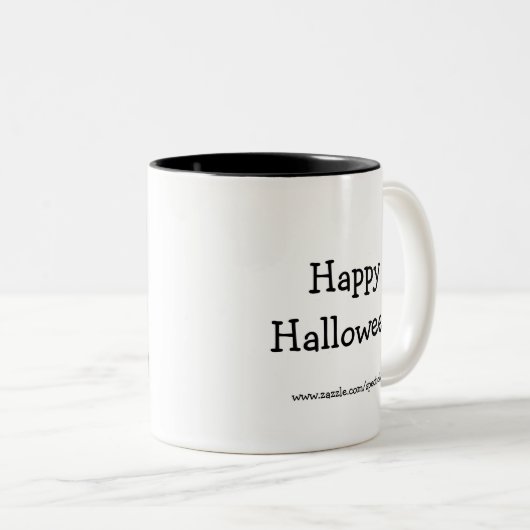 Halloween Spaß Kaffee Tasse (VorderseiteRechts)