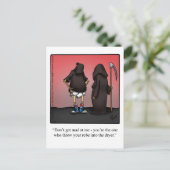 Halloween Spaß Postcard Postkarte (Stehend Vorderseite)