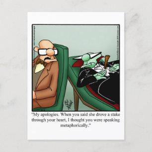 Halloween Spaß Postcard Postkarte