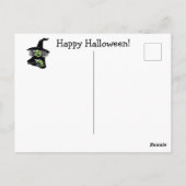 Halloween Spaß Postcard Postkarte (Rückseite)