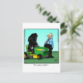 Halloween Spaß Postcard Postkarte (Stehend Vorderseite)