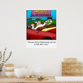 Halloween Spaß Poster Gift "Spectickles" (Küche)