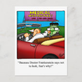 Halloween Spaß Postkarten "Spectickles" (Vorderseite)