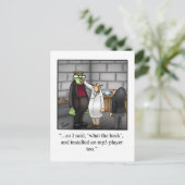 Halloween Spaß Postkarten "Spectickles" (Stehend Vorderseite)