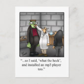 Halloween Spaß Postkarten "Spectickles" (Vorderseite)