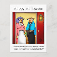 Halloween Spaß Postkarten "Spectickles"