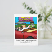 Halloween Spaß Postkarten "Spectickles" (Stehend Vorderseite)