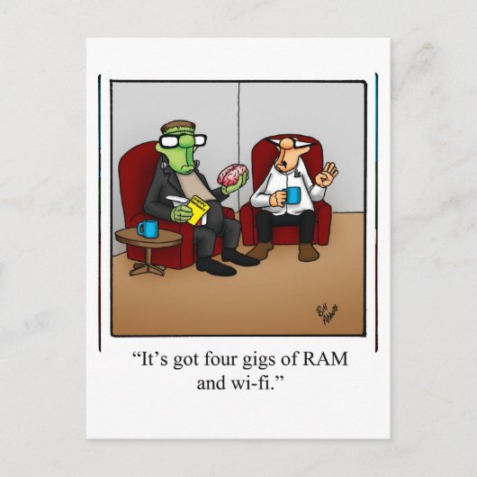 Halloween Spaß Postkarten "Spectickles" (Vorderseite)