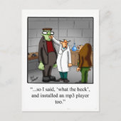 Halloween Spaß Postkarten "Spectickles" (Vorderseite)