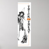 Halloween Spaß | Rotzunge und Katzentrick oder Tre Poster (Vorne)