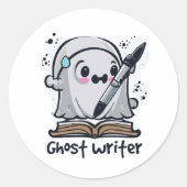 Halloween-Spaß Runder Aufkleber (Vorderseite)