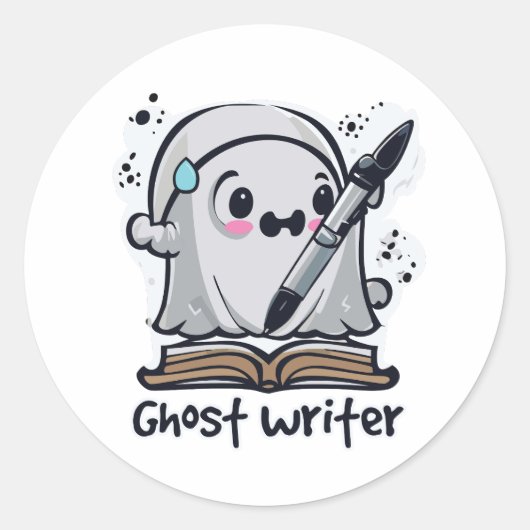 Halloween-Spaß Runder Aufkleber (Vorderseite)