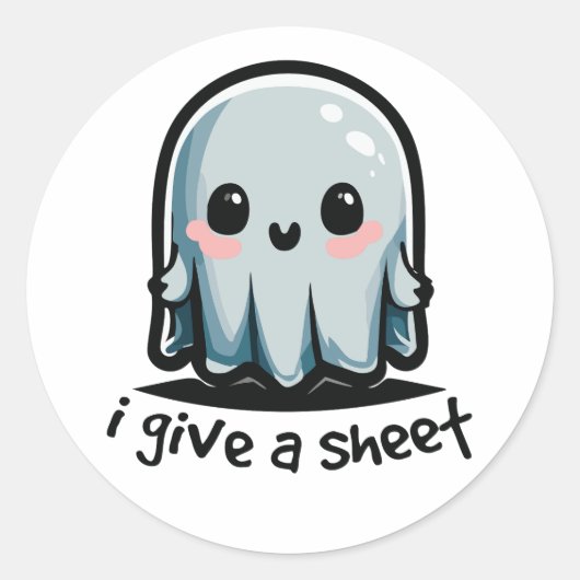 Halloween-Spaß Runder Aufkleber (Vorderseite)