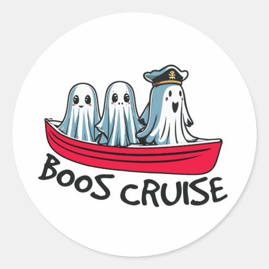 Halloween-Spaß Runder Aufkleber (Vorderseite)